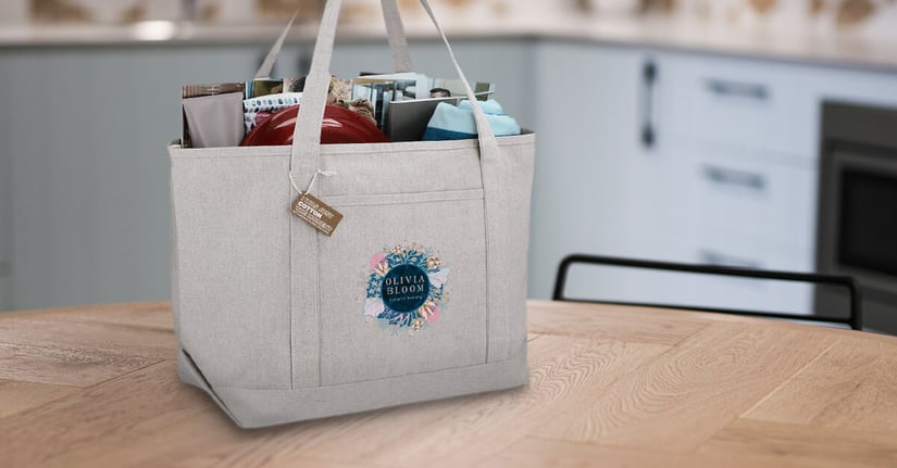 How to repurpose designer shopping bags to make a unique purse 